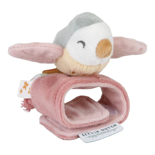 Zairam Sensory Baby Rattle Bracelet – Flowers & Butterflies Design