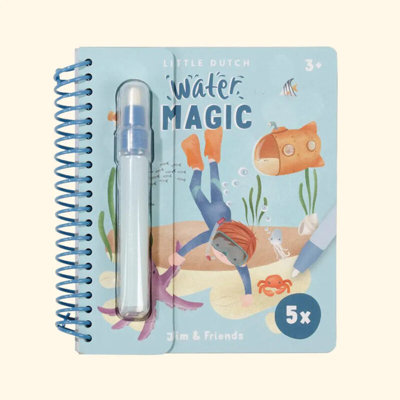 Zairam Water Magic Reveal Book – Jim & Friends Interactive Storybook