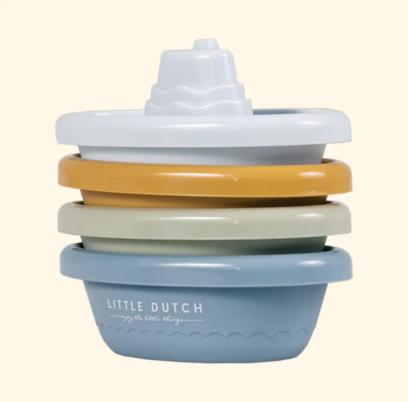 Zairam Blue Stacking Bath Boats – Engaging Water Play Toy - Image 3