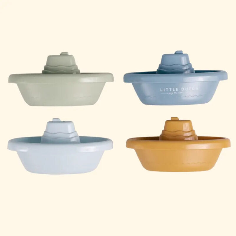 Zairam Blue Stacking Bath Boats – Engaging Water Play Toy