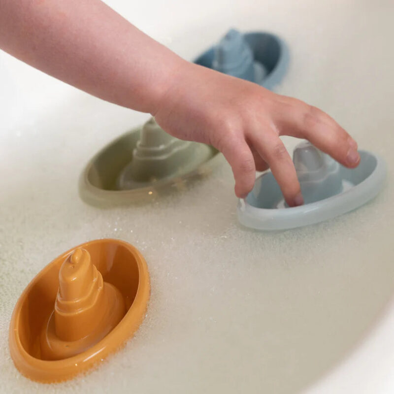 Zairam Blue Stacking Bath Boats – Engaging Water Play Toy - Image 5