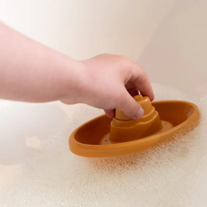Zairam Pink Stacking Bath Boats – Fun & Educational Bath Toy - Image 5