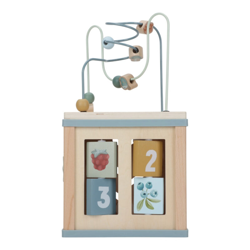 Forest Friends Wooden Activity Cube - Image 4