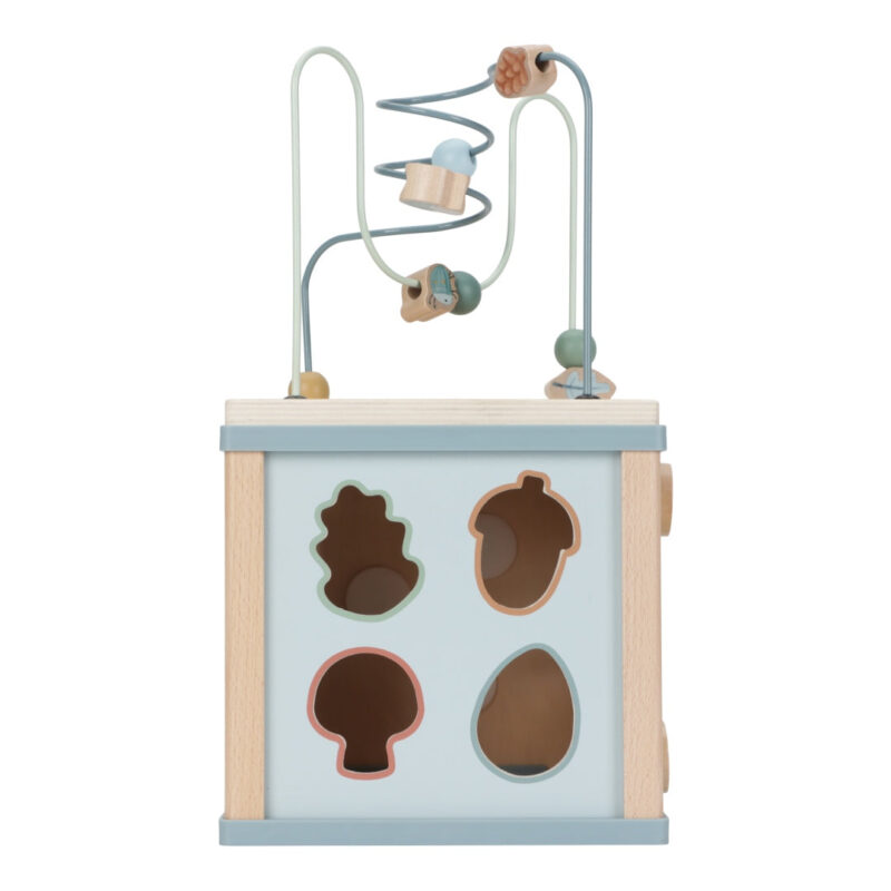 Forest Friends Wooden Activity Cube - Image 5