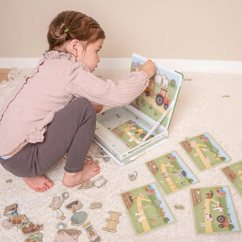 Zairam Little Farm Magnetic Playboard – Portable Kids’ Activity Set - Image 3