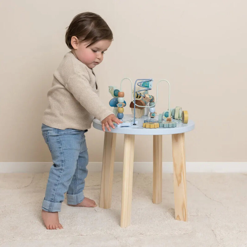 Forest Friends Wooden Activity Table