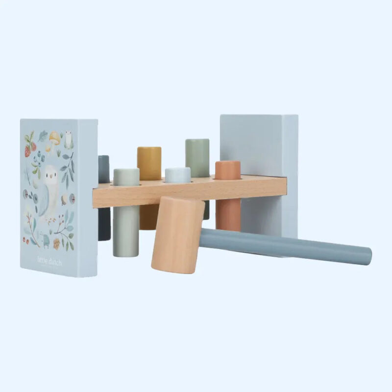 Forest Friends Wooden Hammer Pounding Bench - Image 11