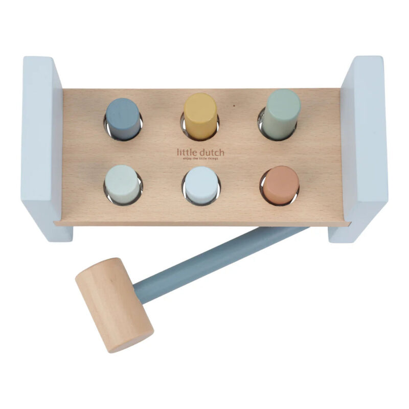 Forest Friends Wooden Hammer Pounding Bench - Image 6