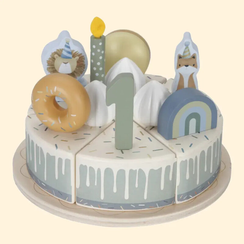 Zairam Blue Birthday Cake & Crown Bundle – Festive Party Set for Kids - Image 7