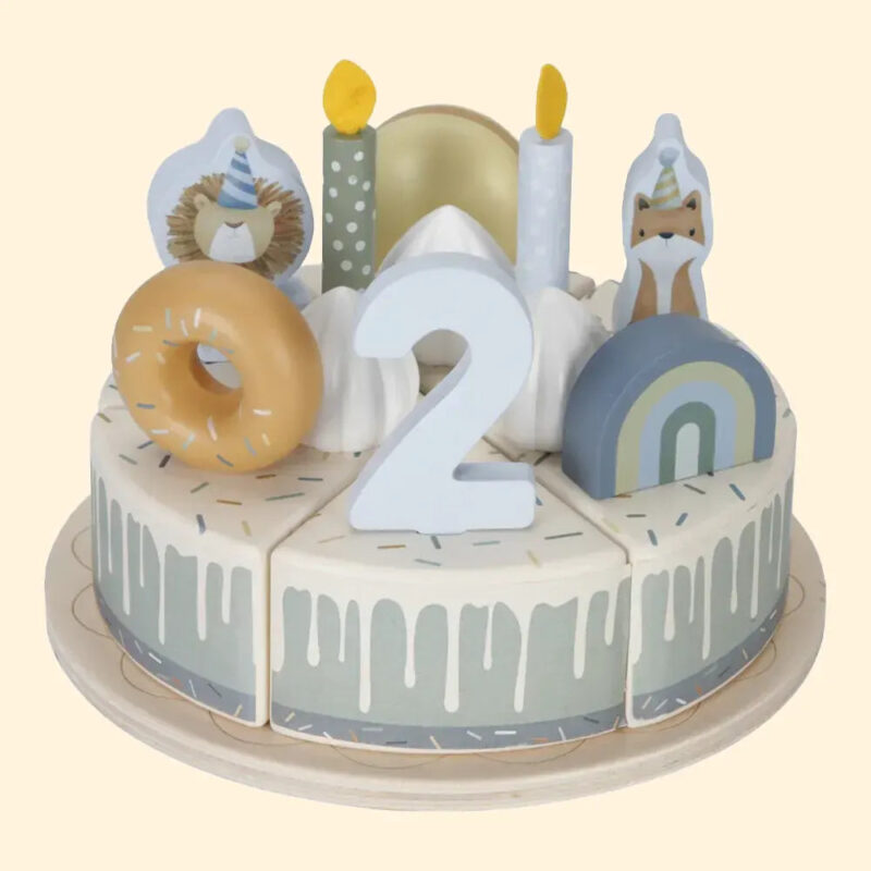 Zairam Blue Birthday Cake & Crown Bundle – Festive Party Set for Kids - Image 8