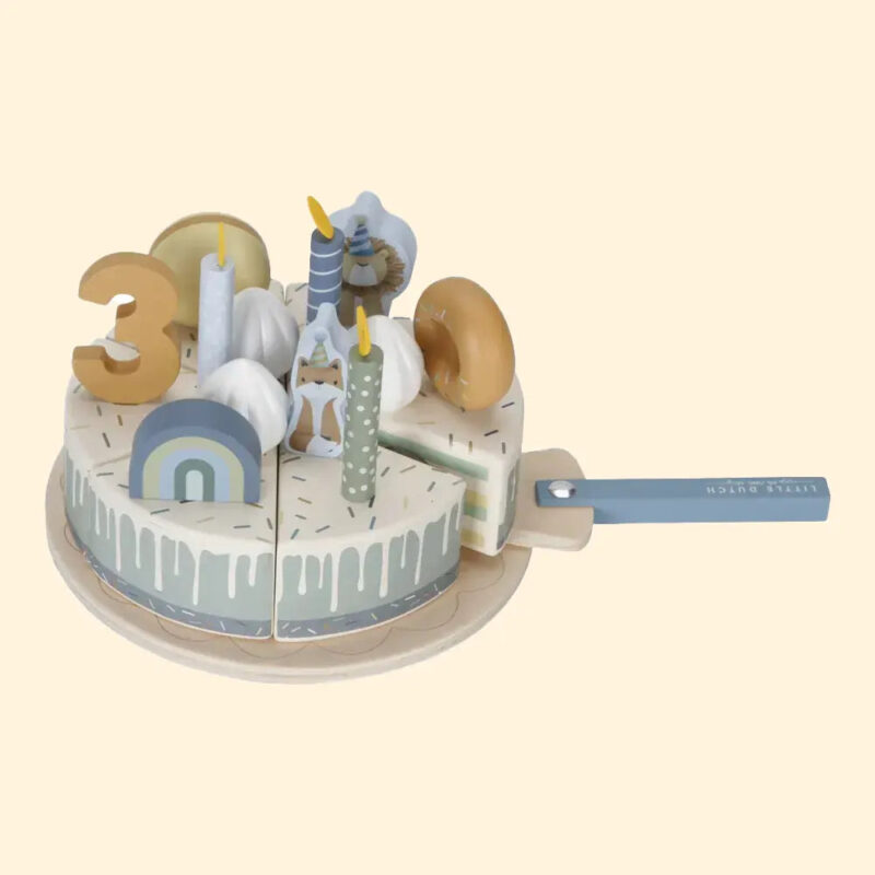 Zairam Blue Birthday Cake & Crown Bundle – Festive Party Set for Kids - Image 10
