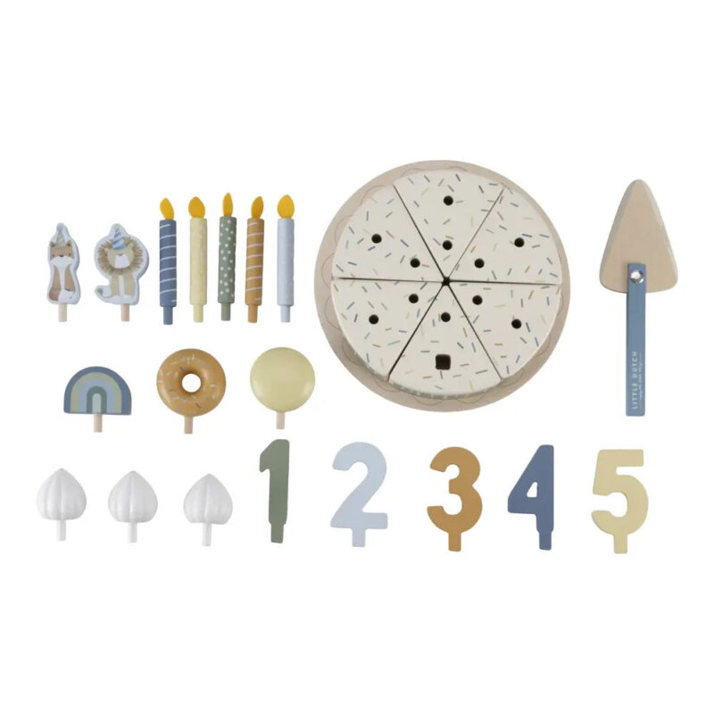 Zairam Blue Birthday Cake & Crown Bundle – Festive Party Set for Kids - Image 12