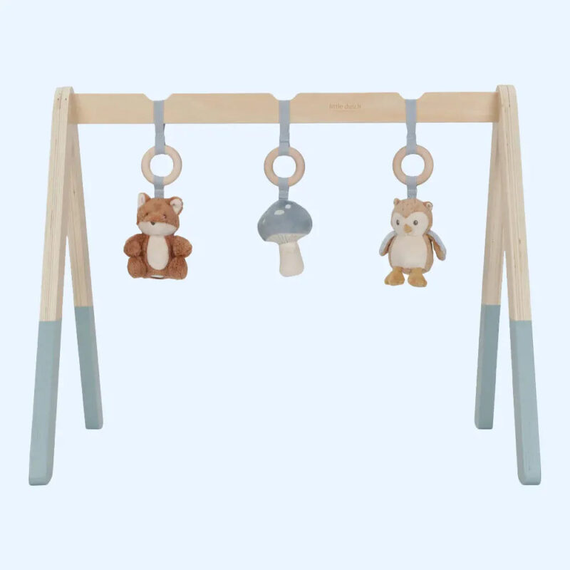 Forest Friends Wooden Play Activity Baby Gym (Excludes Mat) - Image 4