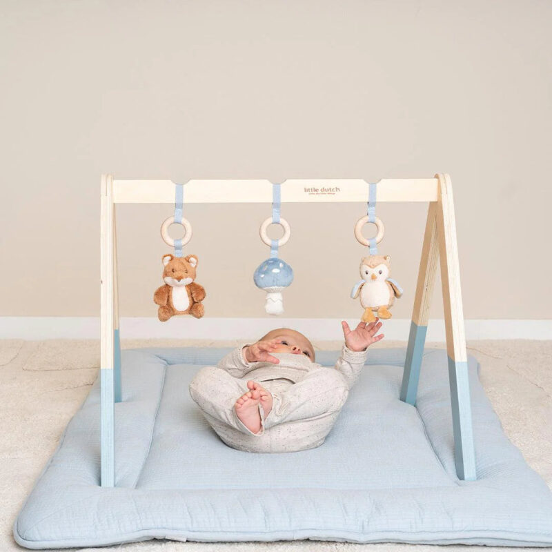 Forest Friends Wooden Play Activity Baby Gym (Excludes Mat) - Image 3