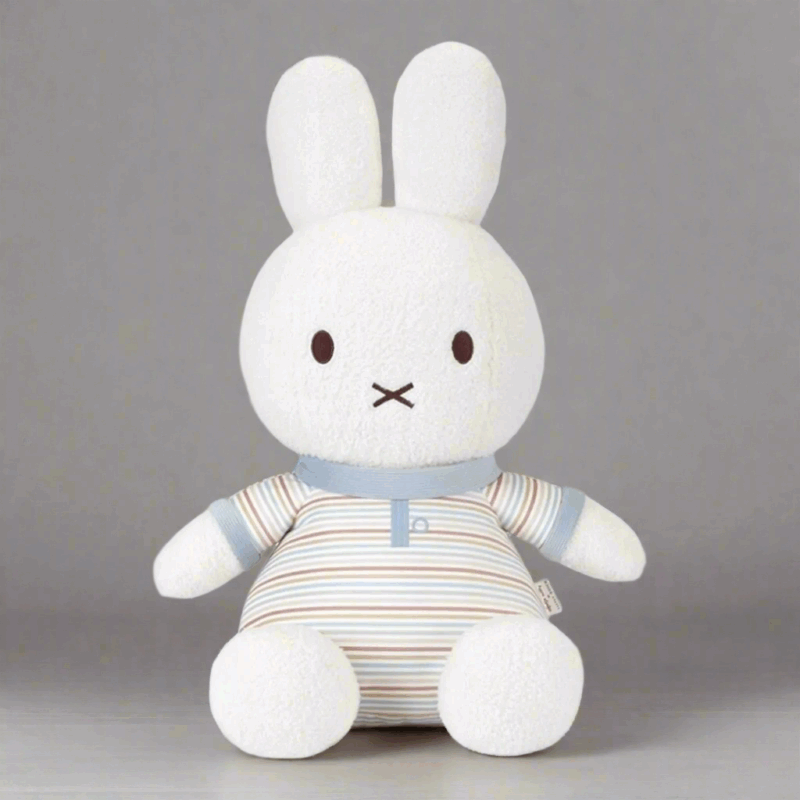 Zairam Cuddle Toy Miffy – Vintage Sunny Stripes, 100cm Plush